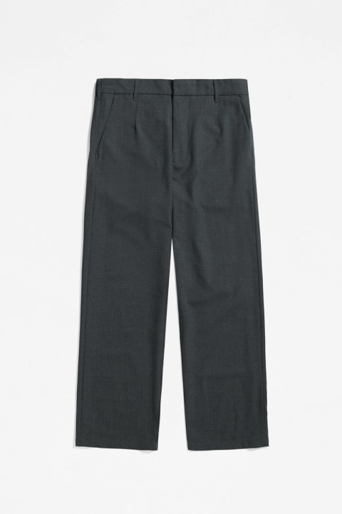 Norse Projects Aaren Cordura Tech Wool Elasticated Trouser - Charcoal Melange