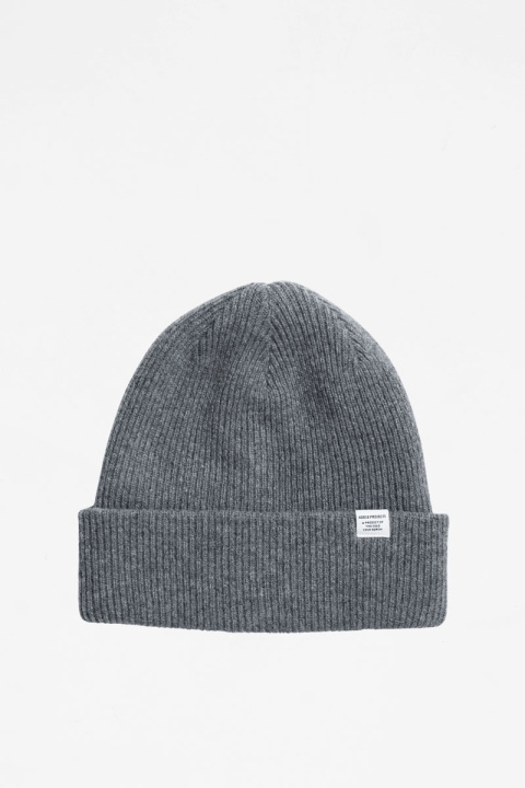 Norse Projects Norse Beanie - Grey Melange