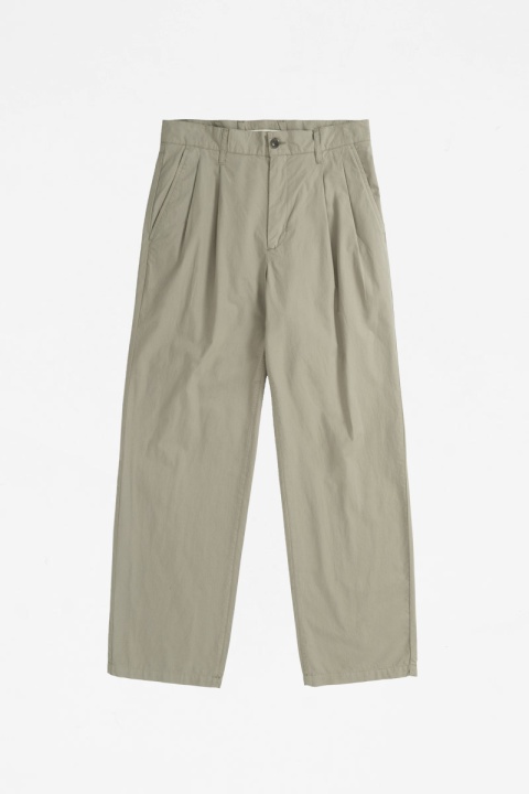 Norse Projects Benn Relaxed Typewriter Pleated Trouser - Clay