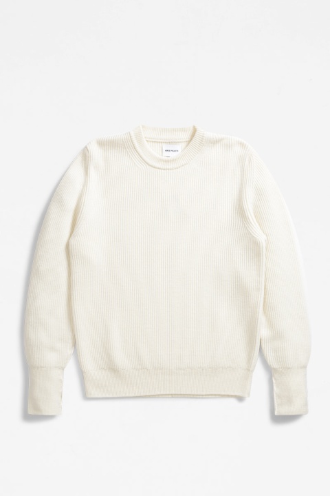 Norse Projects Henning Merino Crew - Ecru