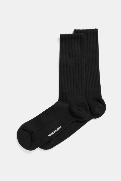 Norse Projects Bjarki N Logo 2 Pack - Black
