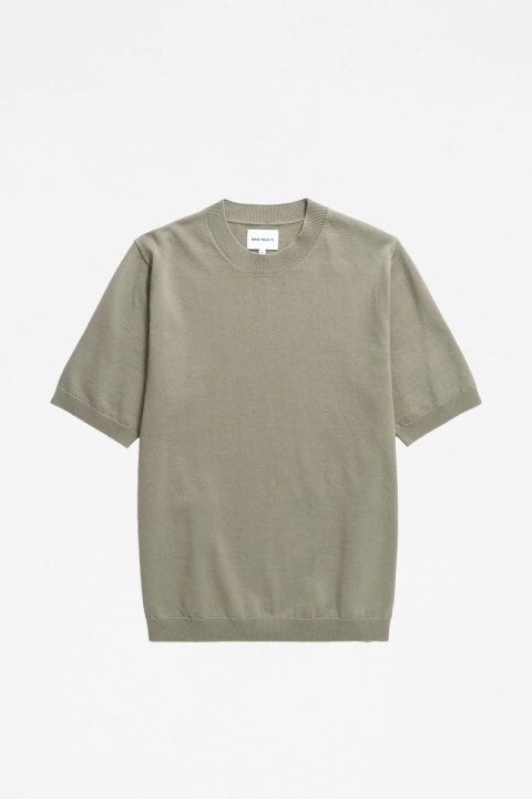 Norse Projects Rhys Cotton Linen Tee - Clay