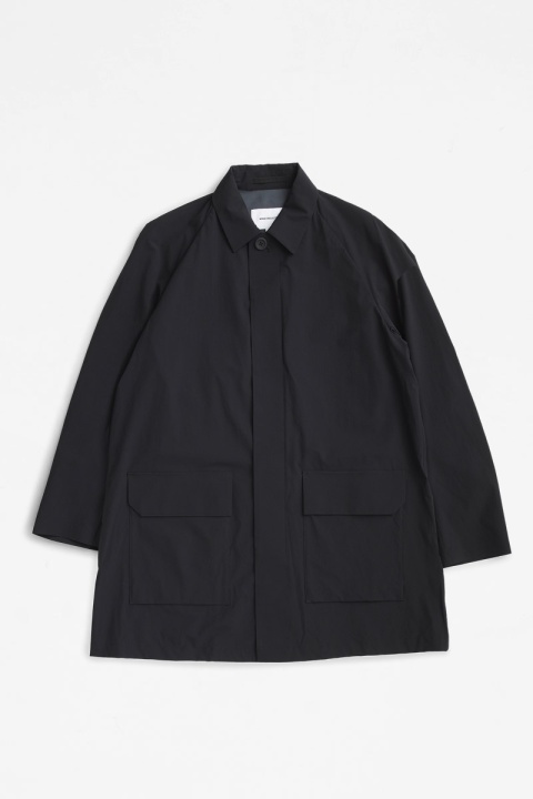 Norse Projects Vargo Travel Light Raglan Mac - Black