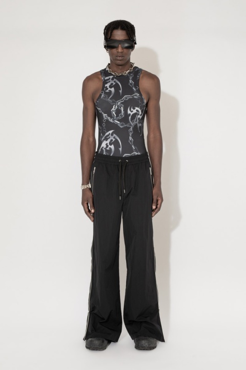 Han Kjobenhavn Nylon Oversized Track Trousers - Black
