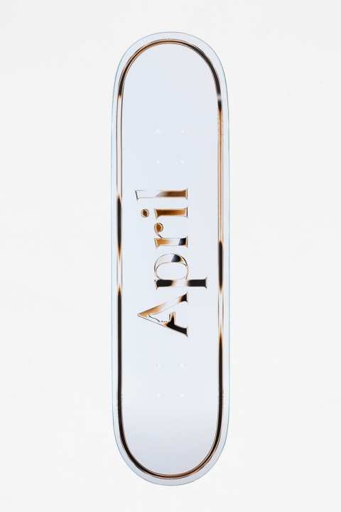 April Skateboards OG Logo - Golden 8.0