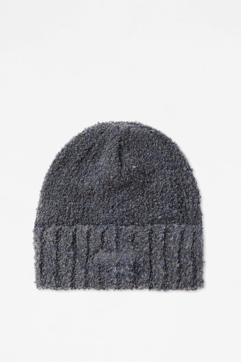 Polar Skate Co. Fluffy Beanie - Grey Blue