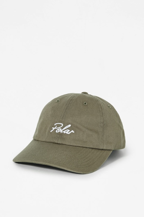Polar Skate Co. Varsity Logo Sai Cap - Khaki