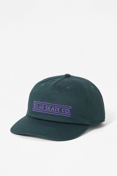 Polar Skate Co. Stretch Logo Jake Cap - Dark Teal