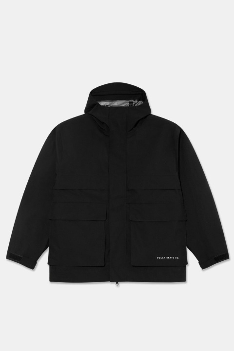 Polar Skate Co. Cargo Shell Jacket - Black