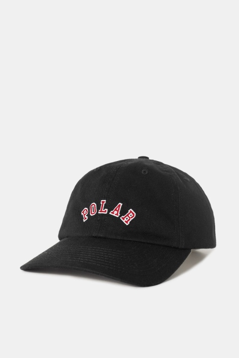 Polar Skate Co. College Logo Sai Cap - Black