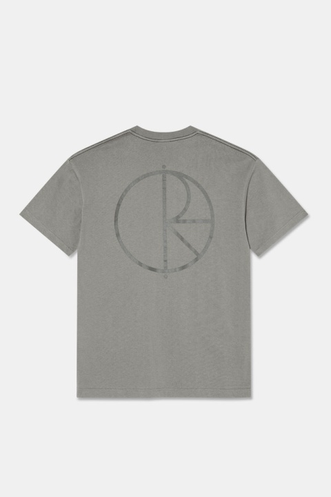 Polar Skate Co. Contrast Stroke Logo Tee - Grey