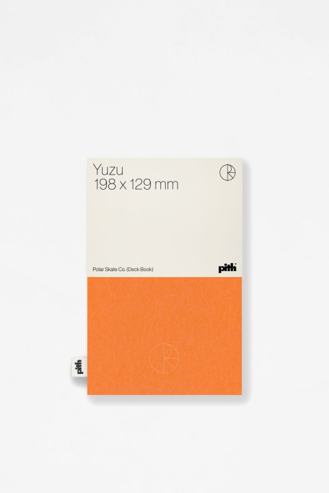 Polar Skate Co. x Pith - Deck Book - Orange