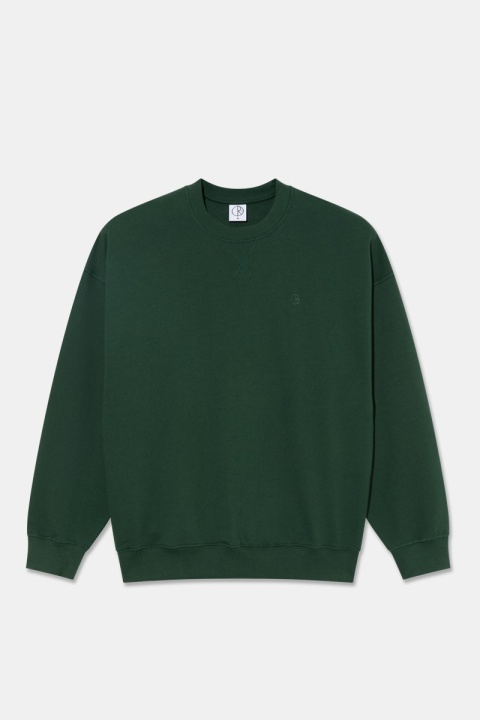Polar Skate Co. Frank Crewneck - Dark Green