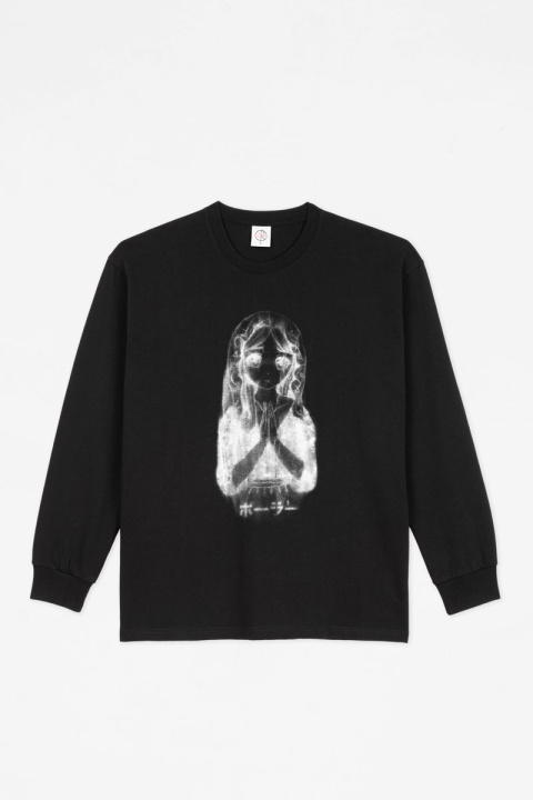 Polar Skate Co. Saint Kawaii LS Tee - Black