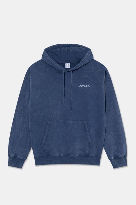 Polar Skate Co. Surf Logo Acid Frank Hoodie - Dark Blue