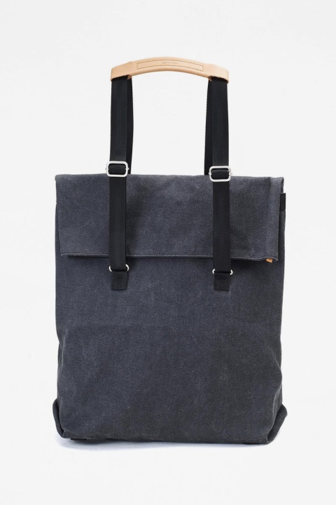 Qwstion Day Tote - Organic Washed Black