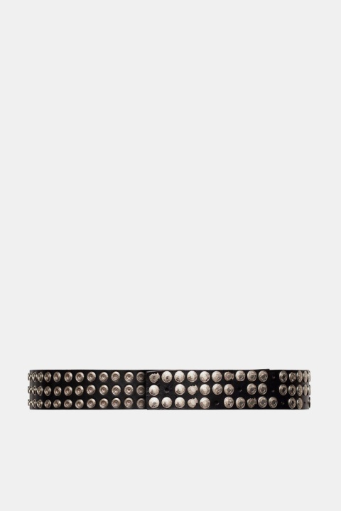 Racer Worldwide Black Button Belt