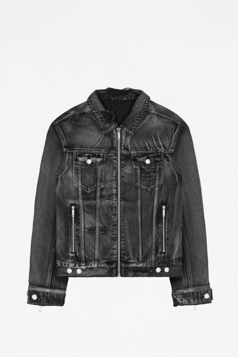 Racer Worldwide Zipper Denim Jacket