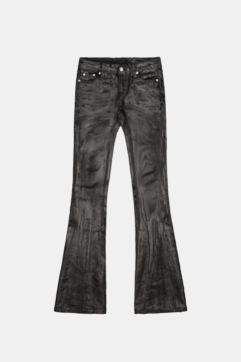 Racer Worldwide Doll Core Flared Wax Jeans