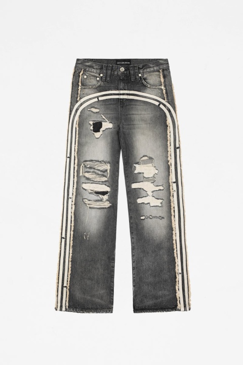Racer Worldwide Grey Track Jeans