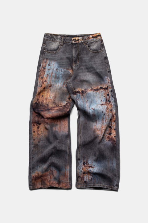 Racer Worldwide Black Rust Denim