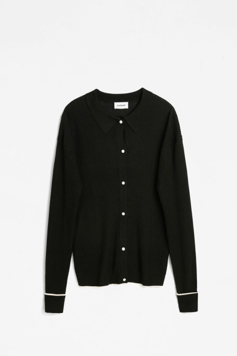 Soulland Paul LS Polo - Black