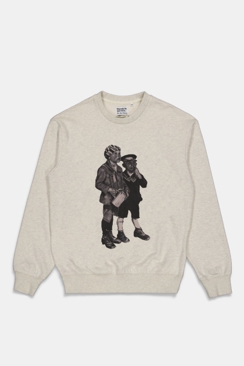 The Loose Company Nosepicking Crewneck - Heather Grey