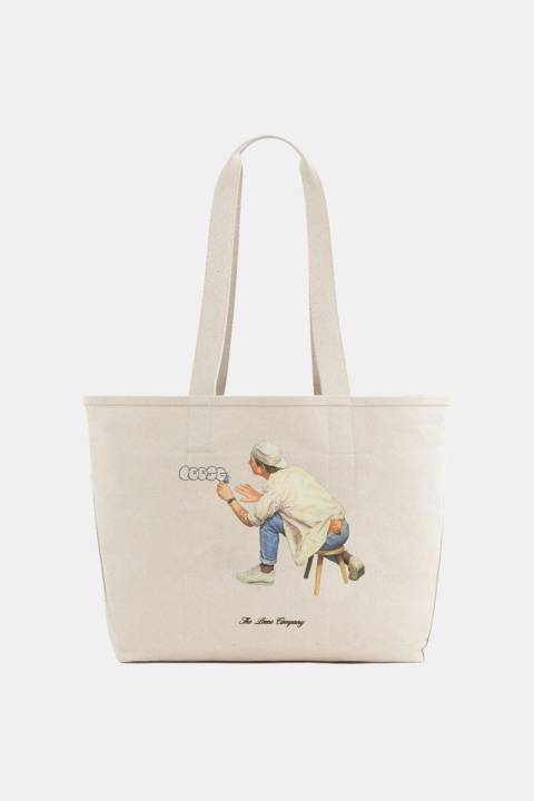 The Loose Company Tattoo Tote Bag - Natural