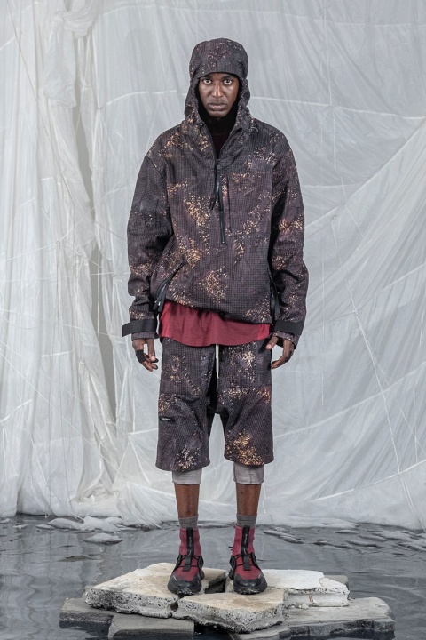 AN01_Nery Hooded Anorak - Black Night Fisher