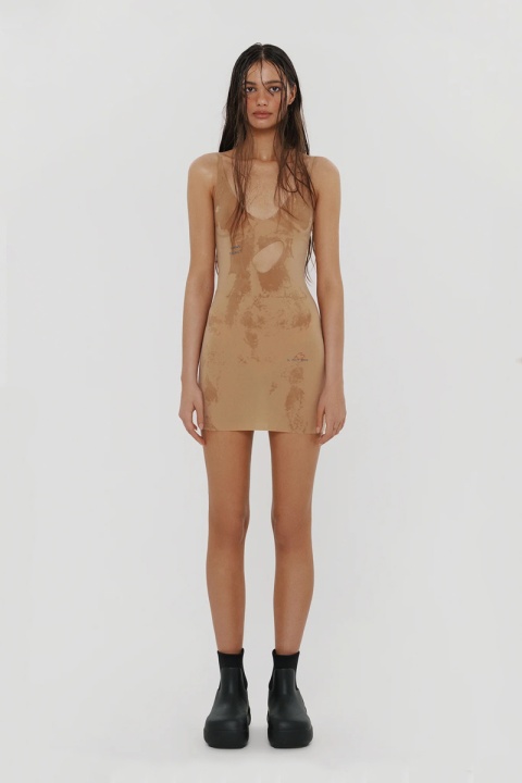 TTSWTRS Mini Dress - Beige