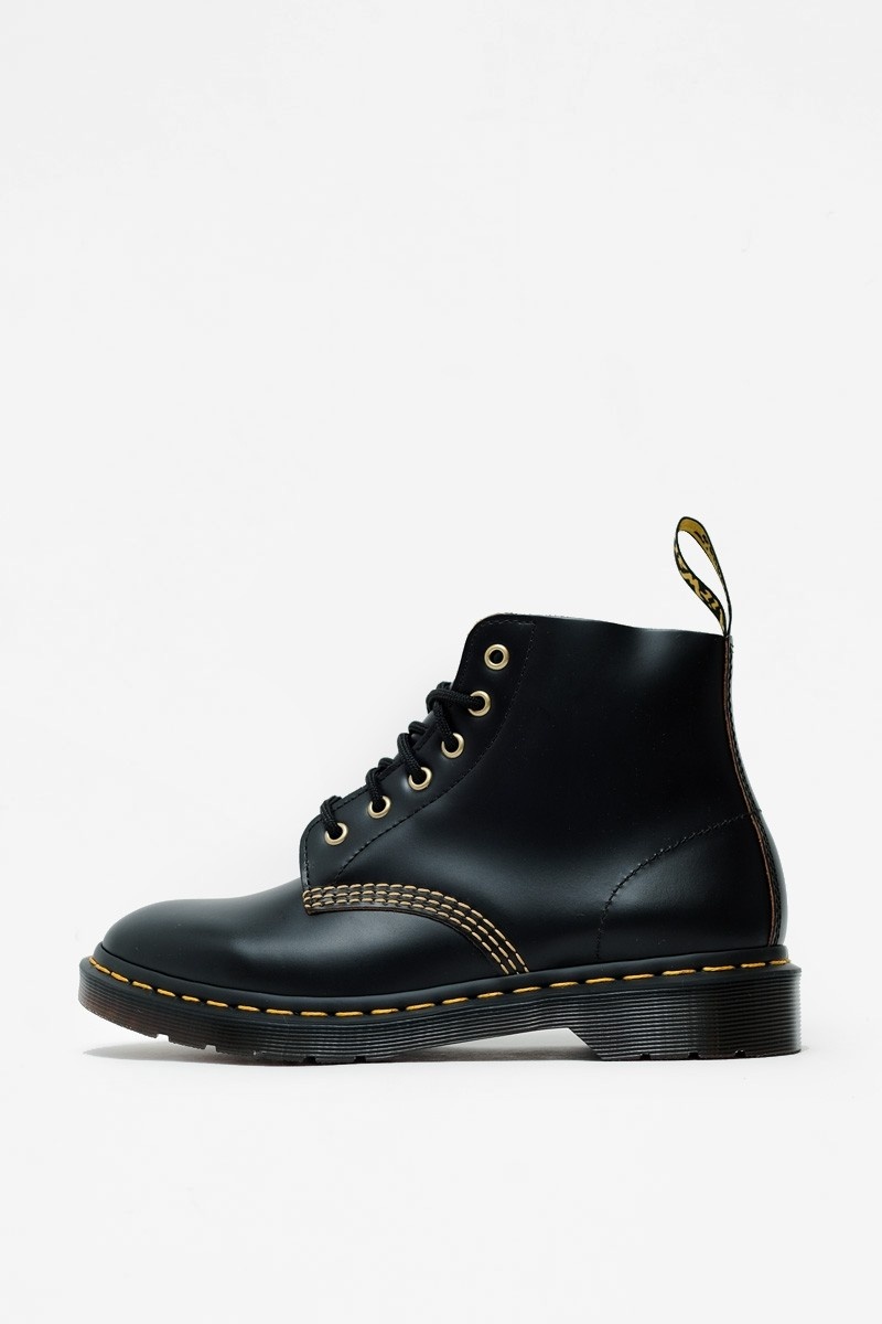 Dr. Martens 101 Archive - Black Vintage Smooth