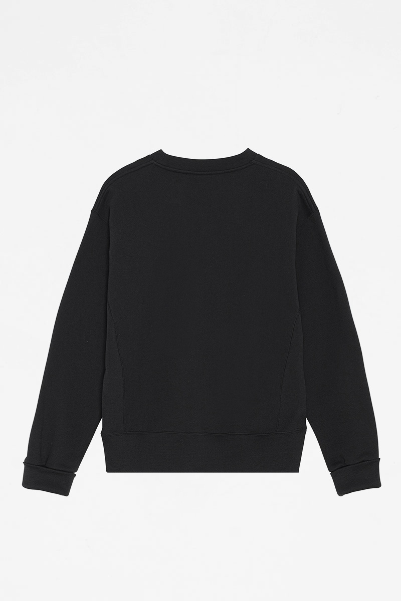 Soulland Hand Drawn Logo Sweatshirt - Black