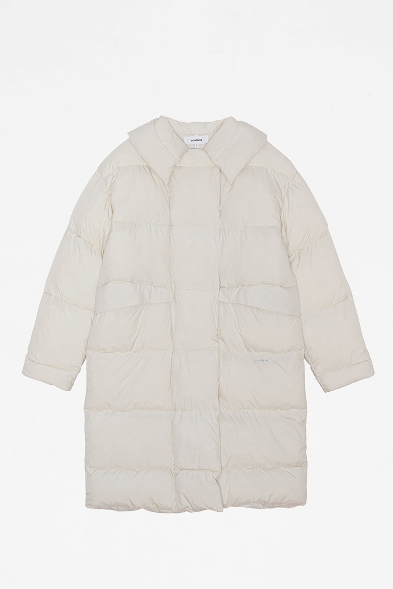 Soulland W Olga Coat - White