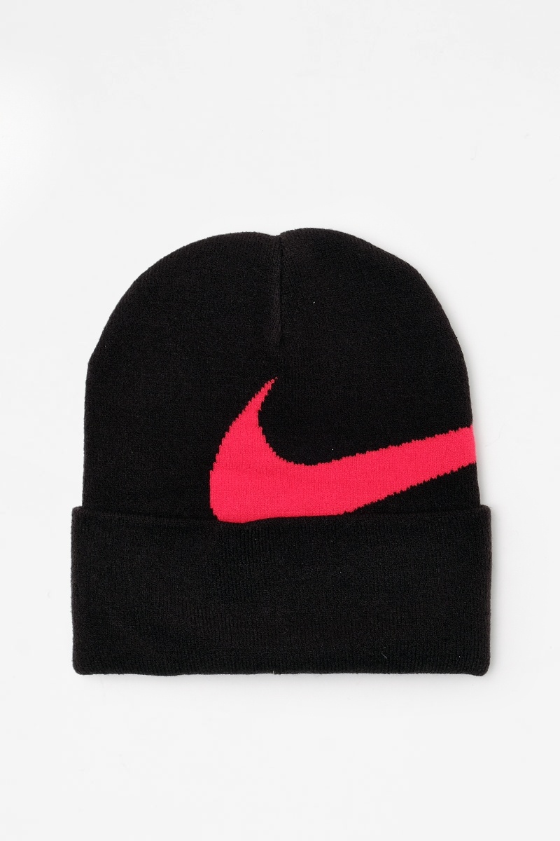 Nike SB OSKI Utility Beanie - Black/Univeristy Red