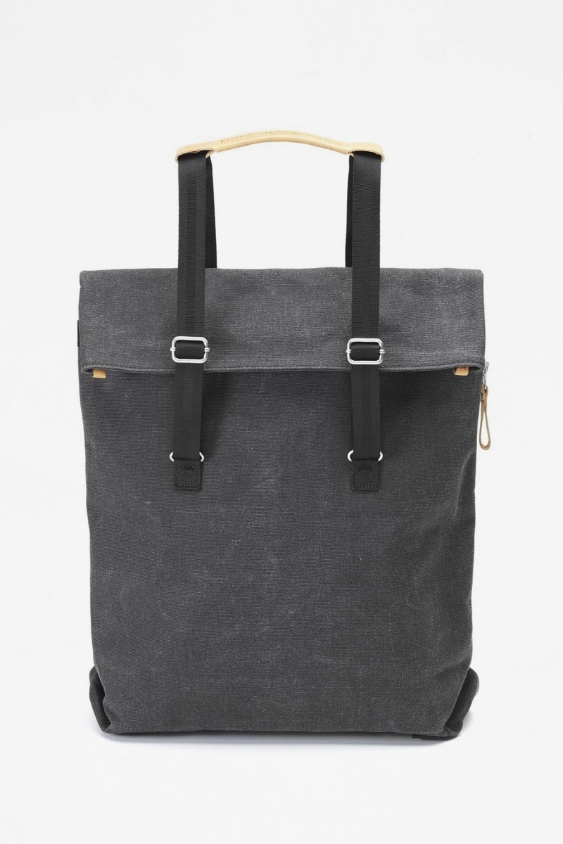 Qwstion Day Tote - Washed Black Qwstion Day Tote - Washed Black