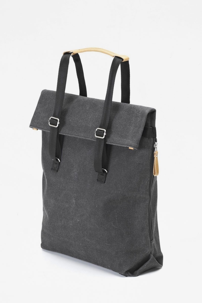Qwstion Day Tote - Washed Black Qwstion Day Tote - Washed Black