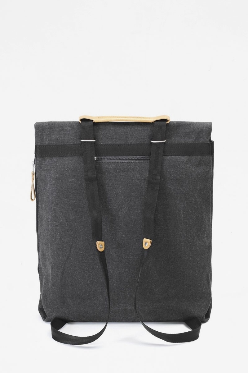 Qwstion Day Tote - Washed Black Qwstion Day Tote - Washed Black
