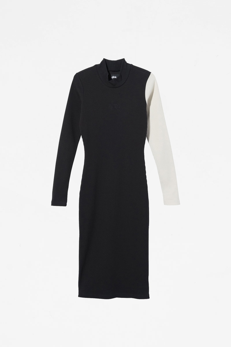 Stüssy W Pike Color Block Dress - Black