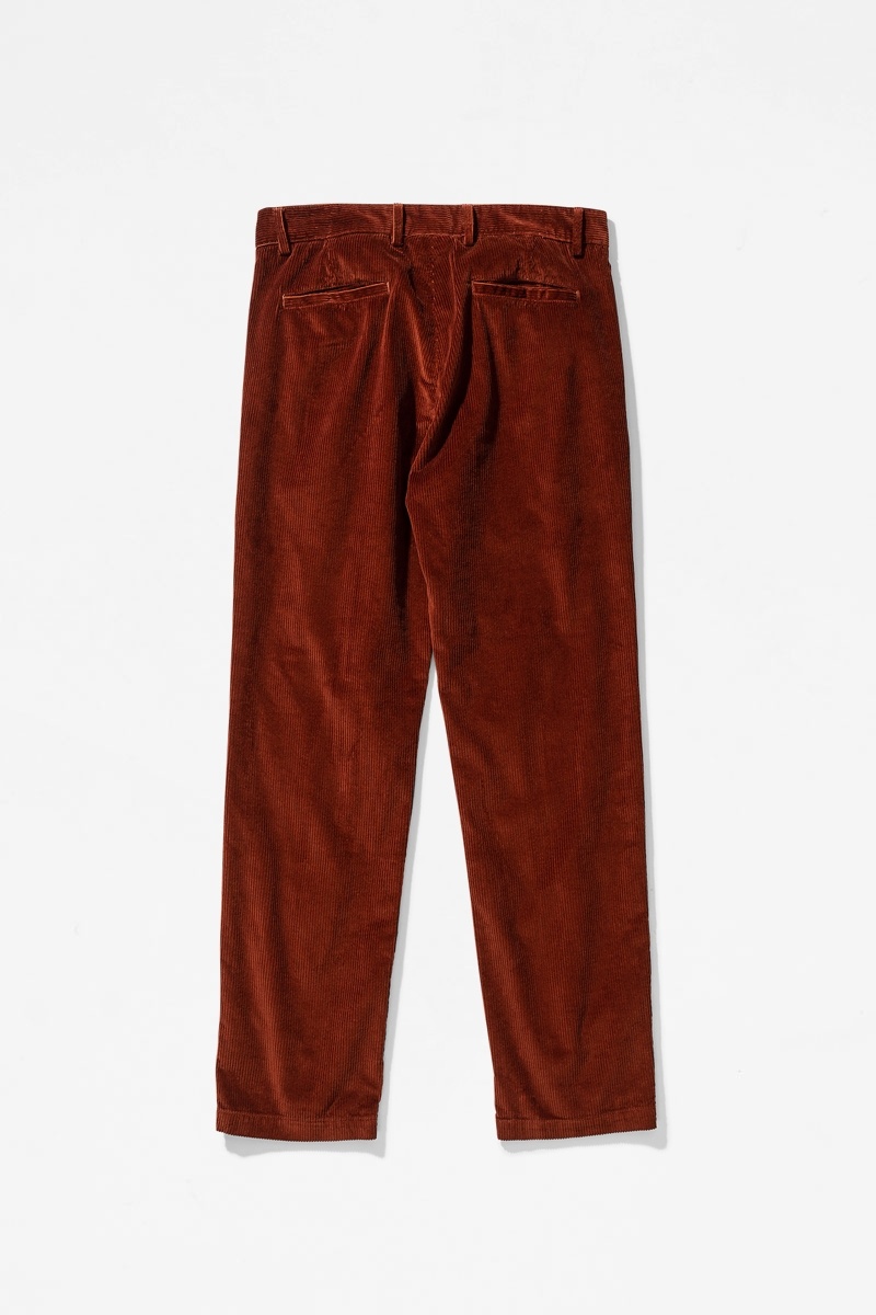 Norse Projects Albin 8 Wale Cord - Madder Brown