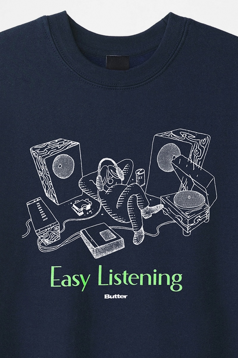 Butter Easy Listening Crewneck