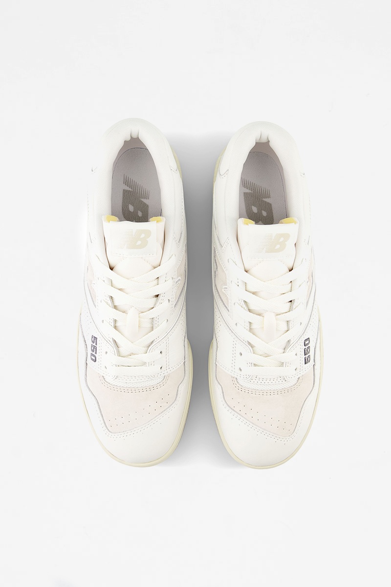 New Balance 550 - White/Cream/Grey