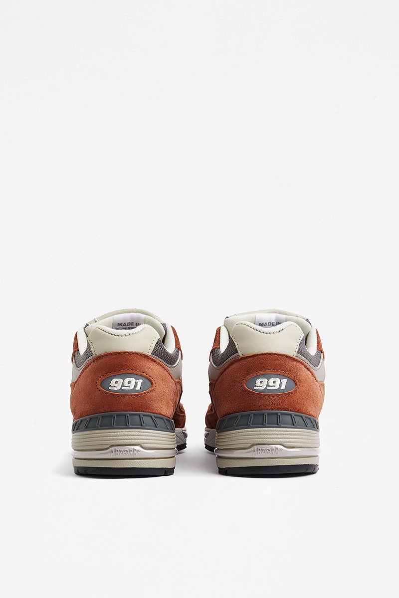 New Balance W 991 - Sequoia/Falcon