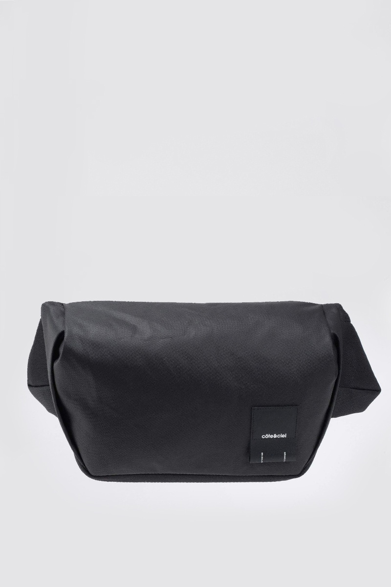 Cote&Ciel Gironde Coated Canvas - Black