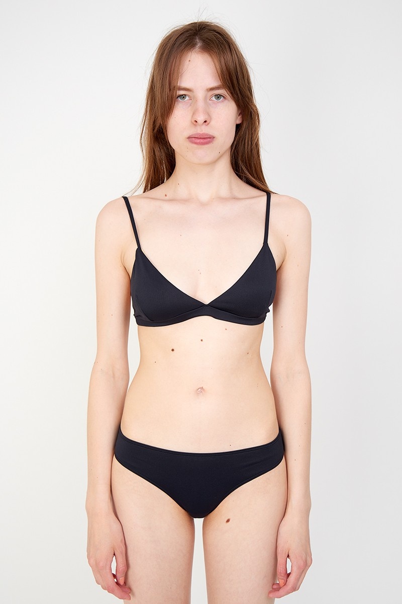 Baserange Mississippi Swim Top - Black