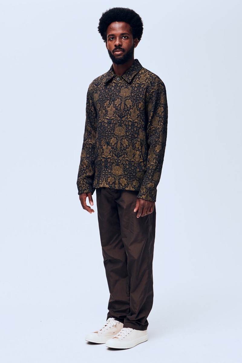 Soulland Aaron Jacket - Navy Multi