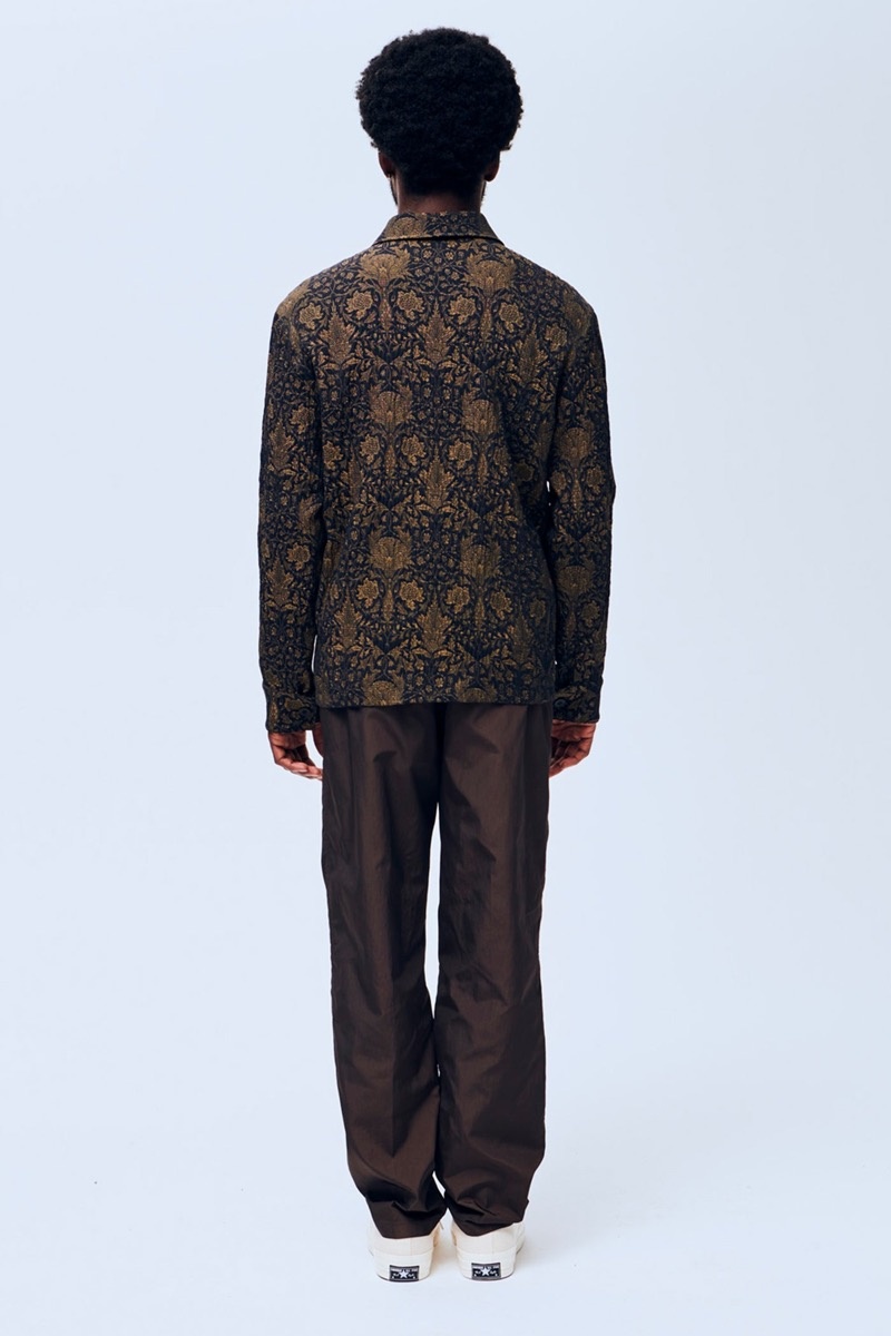 Soulland Aaron Jacket - Navy Multi
