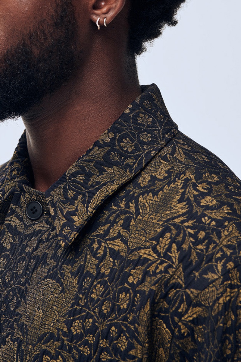 Soulland Aaron Jacket - Navy Multi