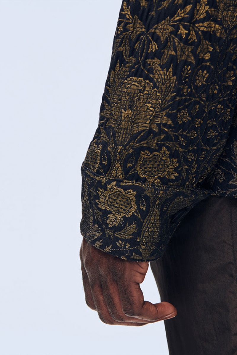 Soulland Aaron Jacket - Navy Multi