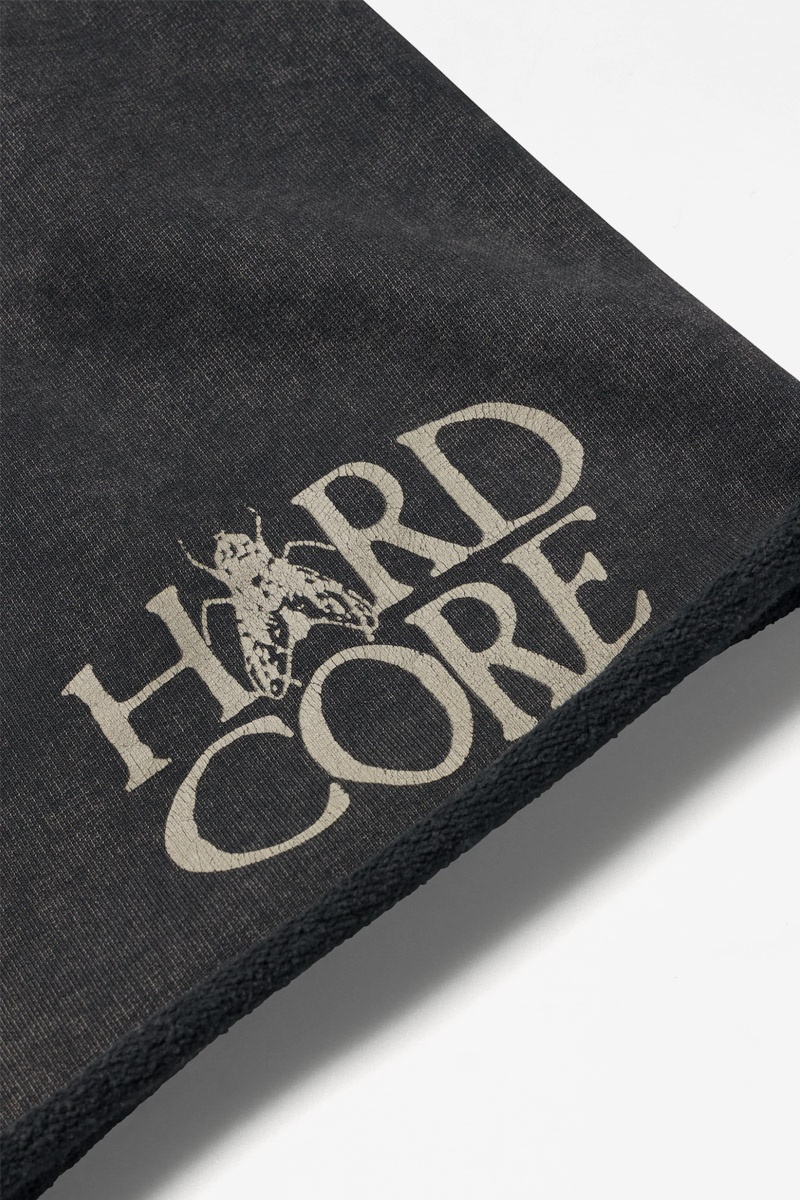 Aries Aged Hardcore Sweatshort - Black
