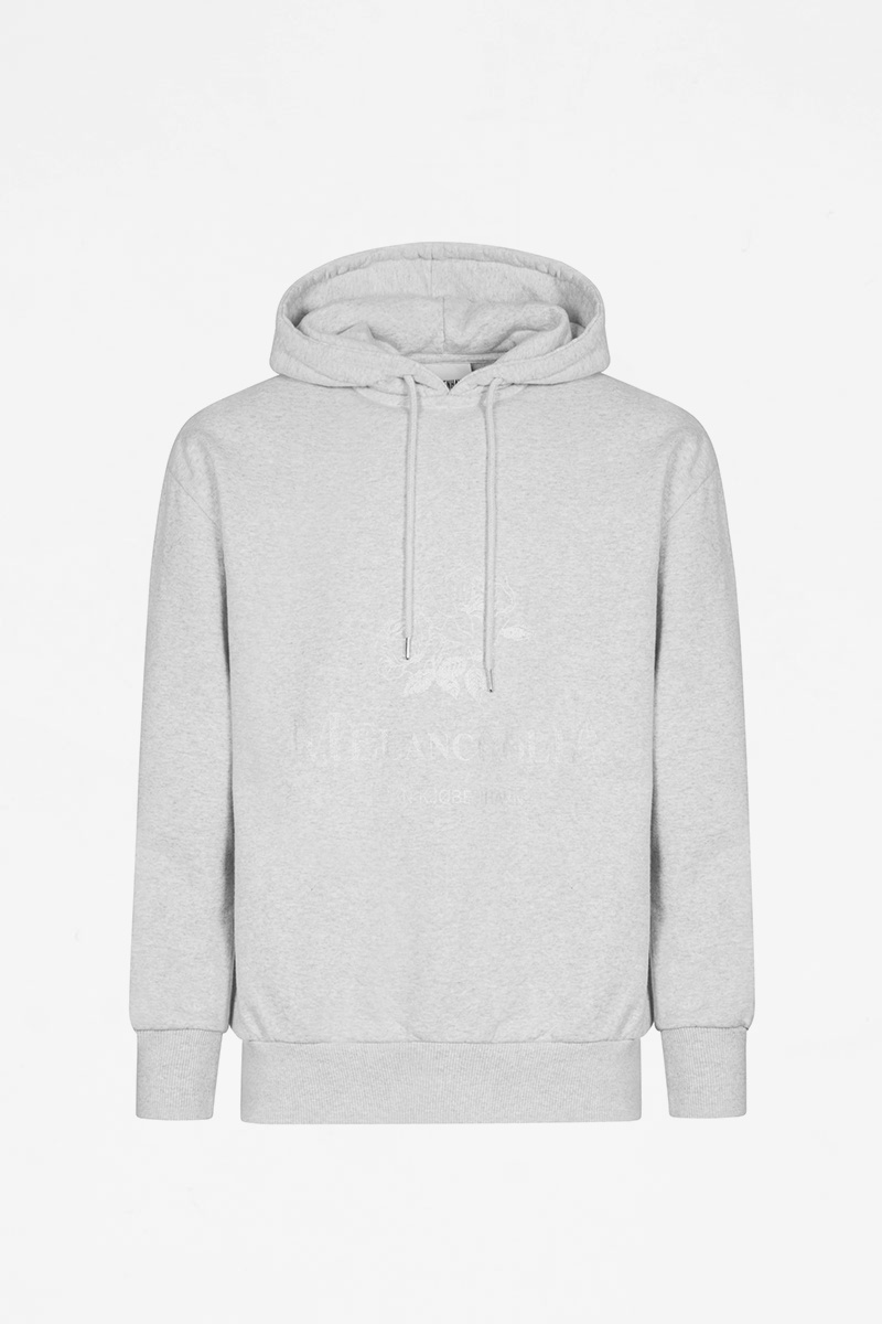 Han Kjobenhavn Artwork Hoodie - Grey Melange